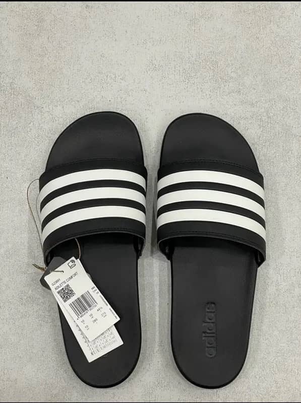 adidas comfort slides 0