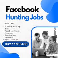 FACEBOOK HUNTING JOBS, CASINO GAMES HUNTING FROM FACEBOOK