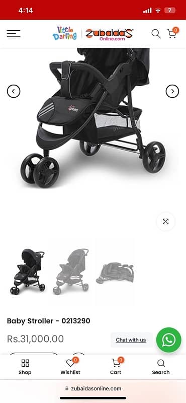 Tinnies Baby Stroller (Brand New) 5