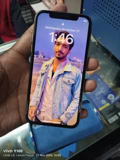 iPhone X 64gb 10by9 condition face ID lock no PTA  battery 75%