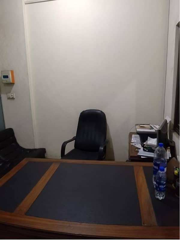 Fully Furnished Area 350 Square Feet Office Available For Rent Real Pictures in Main Boulevard Road Gulberg 3 Lahore 4