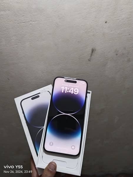 Iphone 14 pro max 256 GB Apple Warranty 7