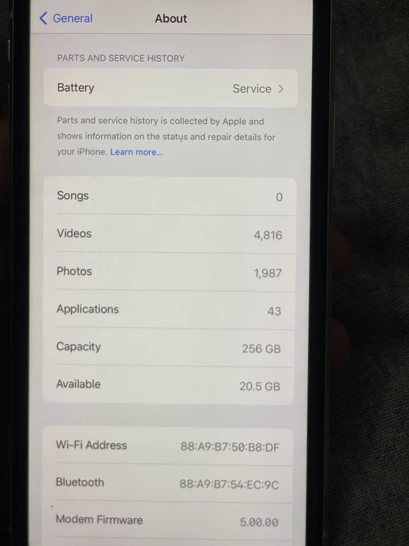 Iphone 11 256Gb Sim working Jv 6