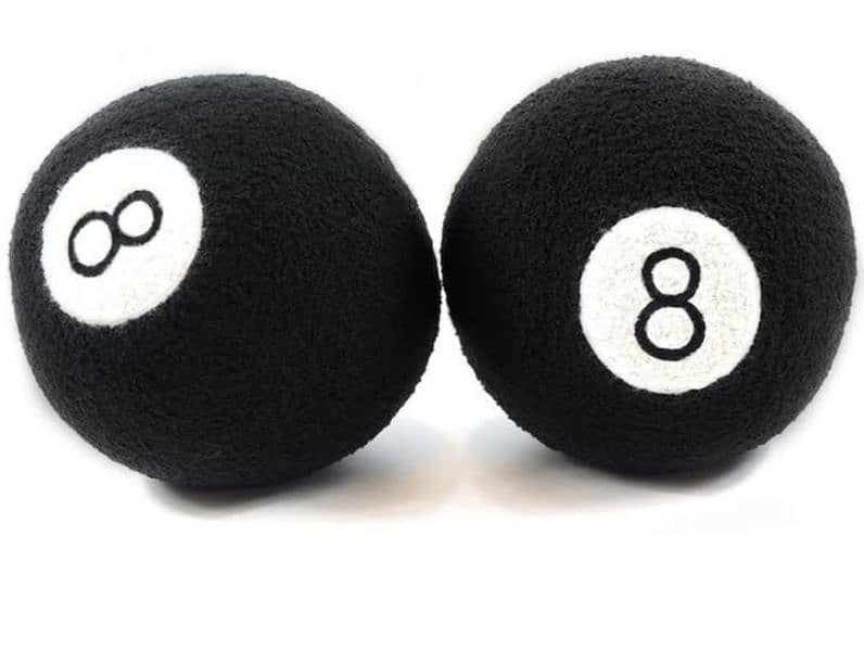 8 Ball Cushion Sphere Magic Decorative Basket Ball 0