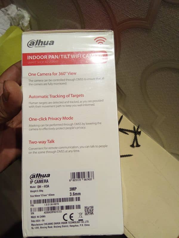 Dahua Hero 1 wifi camera 3 mp. 1