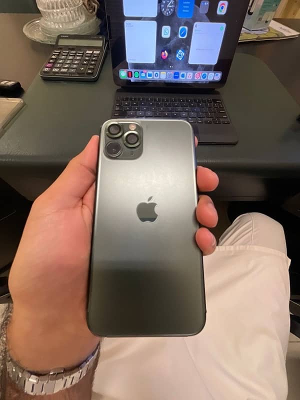 Iphone 11 Pro with Box - 256GB Dual PTA Approved 0