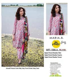 * WINTER COLLECTION* Brand Name* MARIA. B/BINSAEED/