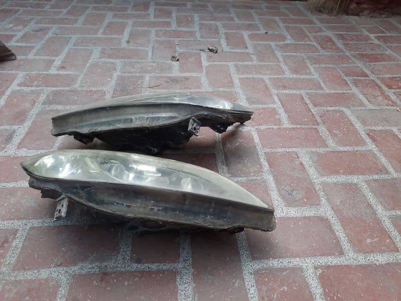 Honda Civic VTI 2005 CF Head Lights Pair Stanley Japan 4