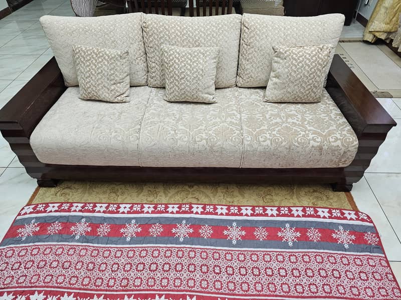 7 Seater Sofa Set with Tables 13