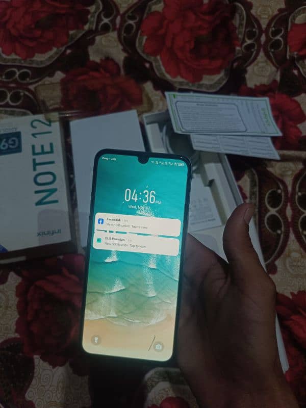 infinix NOTE 12 G96 SUPER AMOLED Display 0