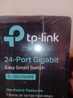 TP-Link 24-Port Gigabit Easy Smart Switch TL-SG1024DE