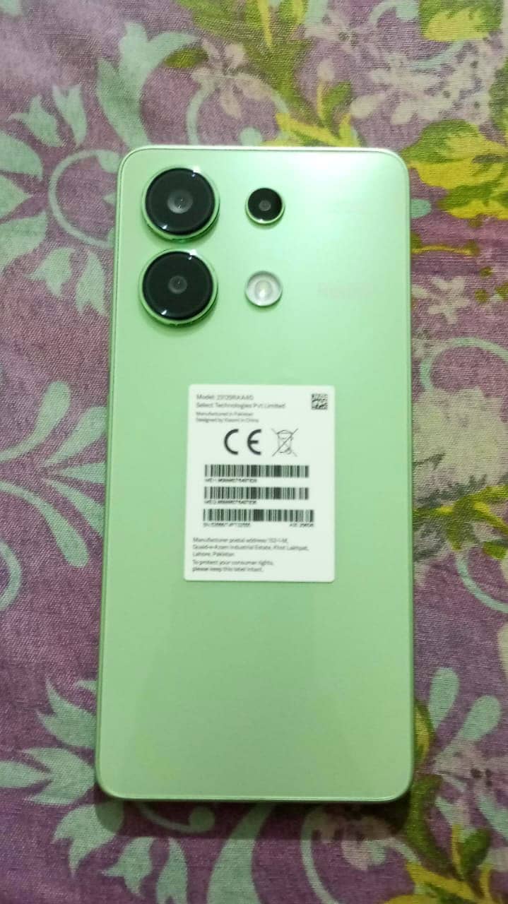 Xiaomi Redmi Note 13, 256gb, 8gb ram, Mint Green 4