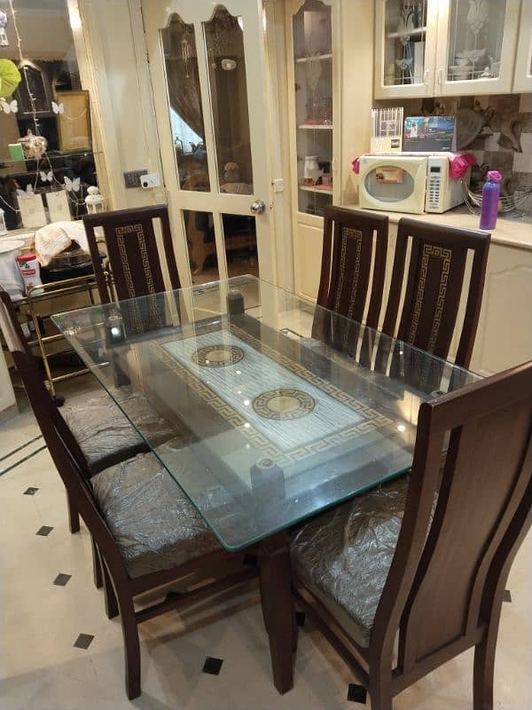 Dining Table with 6 Chairs 3