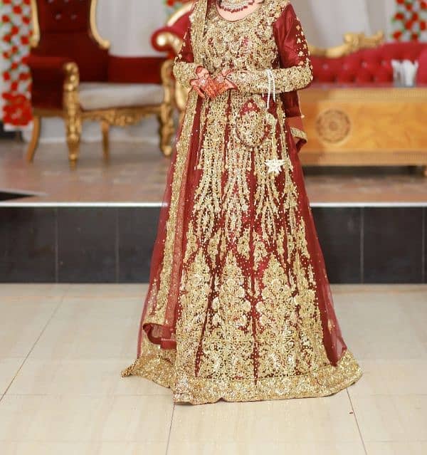 fully embroided Bridal lahnga 1