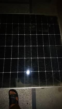 solor plate 550 watt glass brack working ok