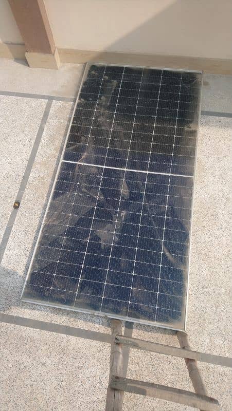 solor plate 550 watt glass brack working ok 3