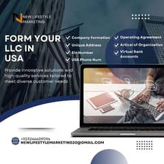 form your LLC in all STATES of (USA)