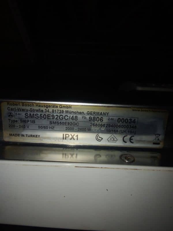 Bosch dishwasher for sale 2