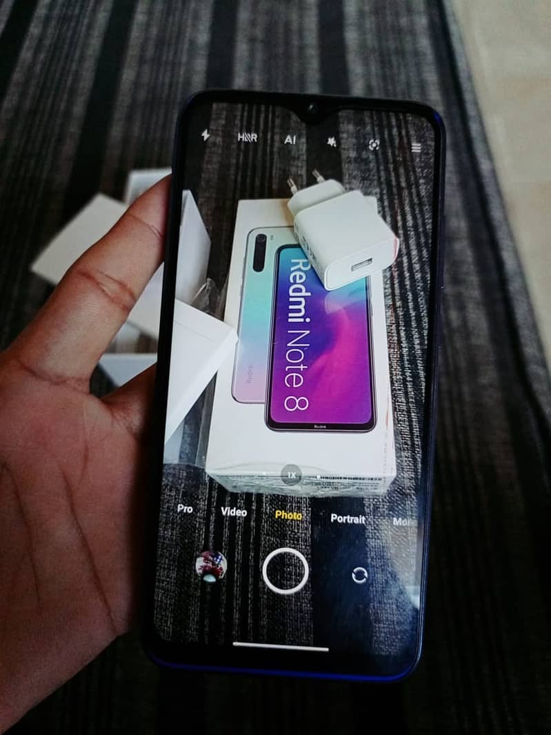 Redmi note 8 4gb 64gb with complete saman 100% sealed 5