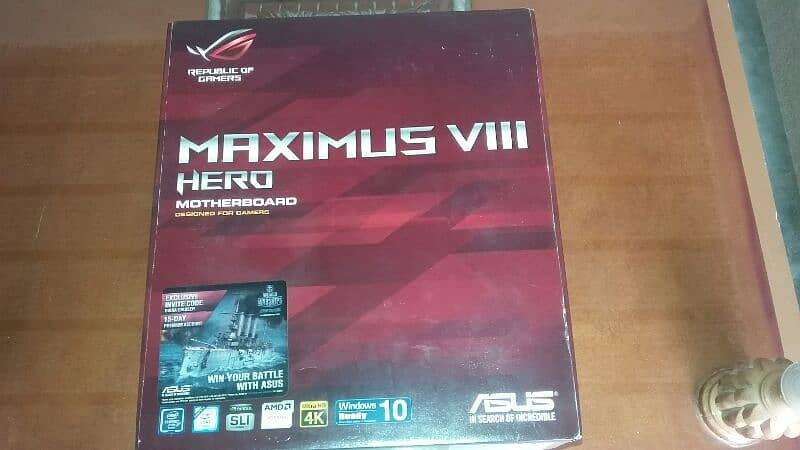 DEFECTED! Asus Maximus Viii Hero Motherboard 0