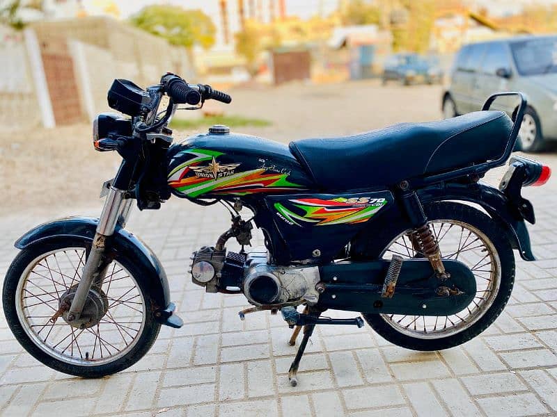 70cc bike uniuon star good cnndition 2019 10month no 03162823410 only 1