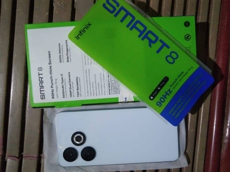 infinix smart 8 4+4 64gb 3