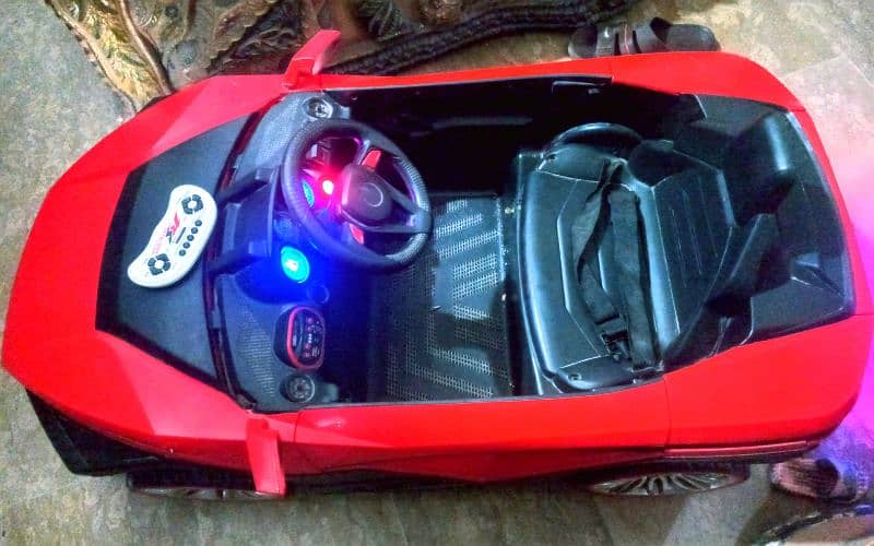 Ferrari kids imported car/music/Lights/baterry ok with remotecontrol 4