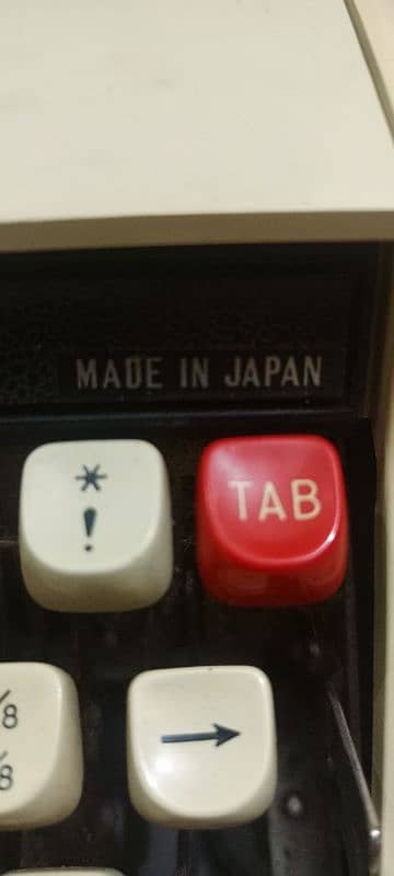 TYPE WRITER MADE IN JAPAN 9