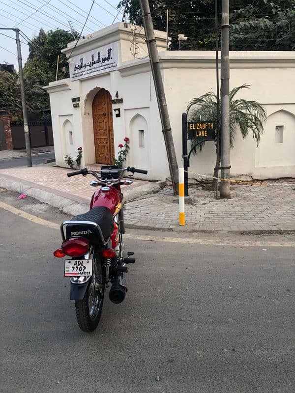 HONDA CG 125 Red 2021 Mint Condition Contact: 0300/4423/707 8