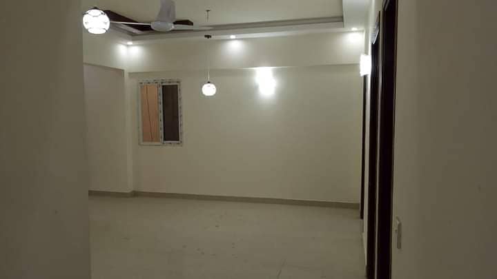 Defence DHA phase 5 badar commercial 2 bed D D apartment 1rst floor family building available for rent 0