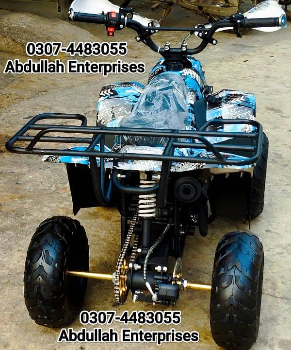 110cc Dubai used quad atv bike 4 wheel motorcycle deliver all pak 3