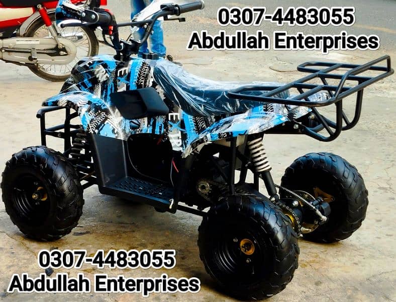 110cc Dubai used quad atv bike 4 wheel motorcycle deliver all pak 1