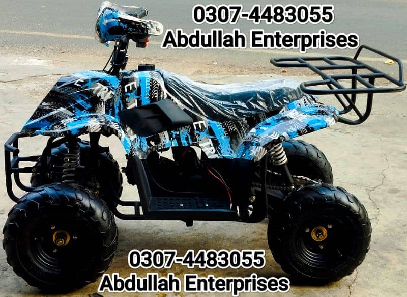 110cc Dubai used quad atv bike 4 wheel motorcycle deliver all pak 6