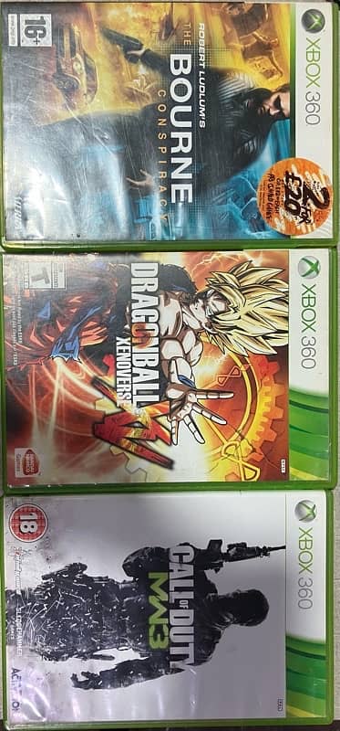 Pack of 3 xbox 360 games 0