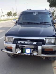 Toyota Surf 1994 to 2008 model ssrx 1kz engine number plate lahore