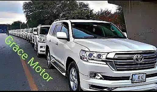 V8, Prado, Audi, Mercedes, Honda, Corolla on Rent with Driver 14