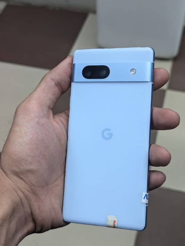 Google pixel 7a blue 0