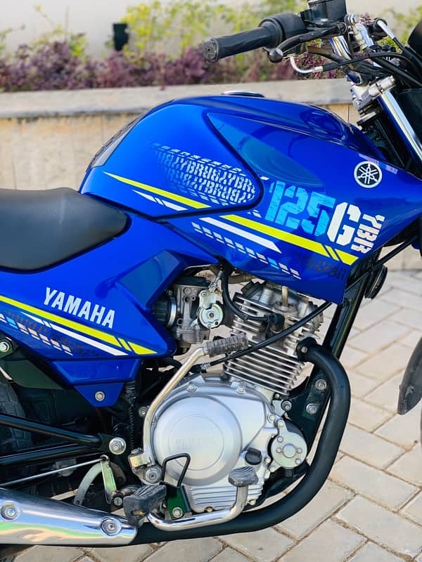 yamaha ybr125g 4