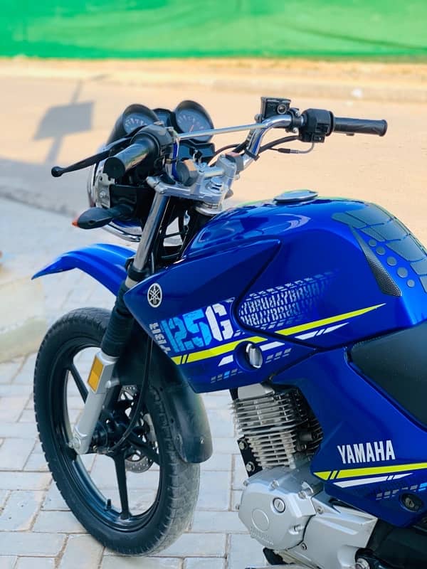 yamaha ybr125g 5