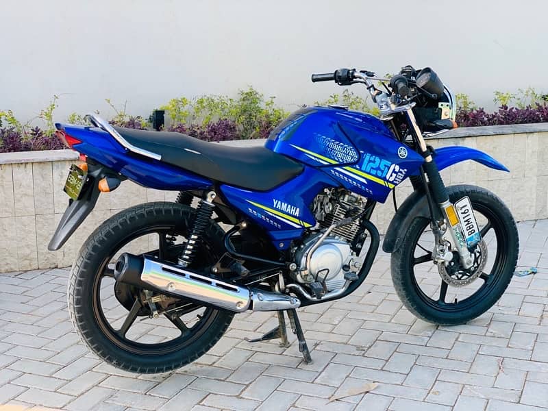 yamaha ybr125g 8