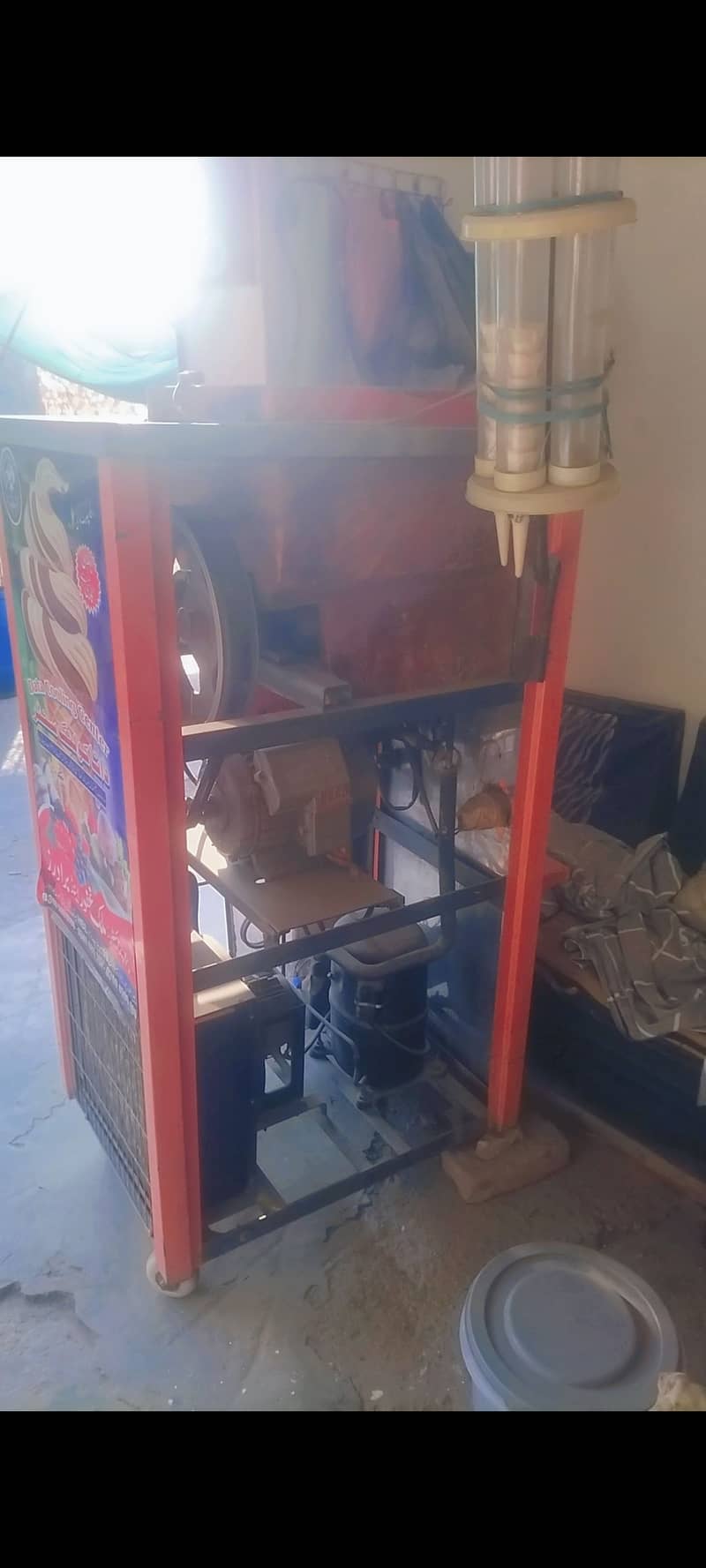 Ice cream machine for sale used now contact me good condition 2