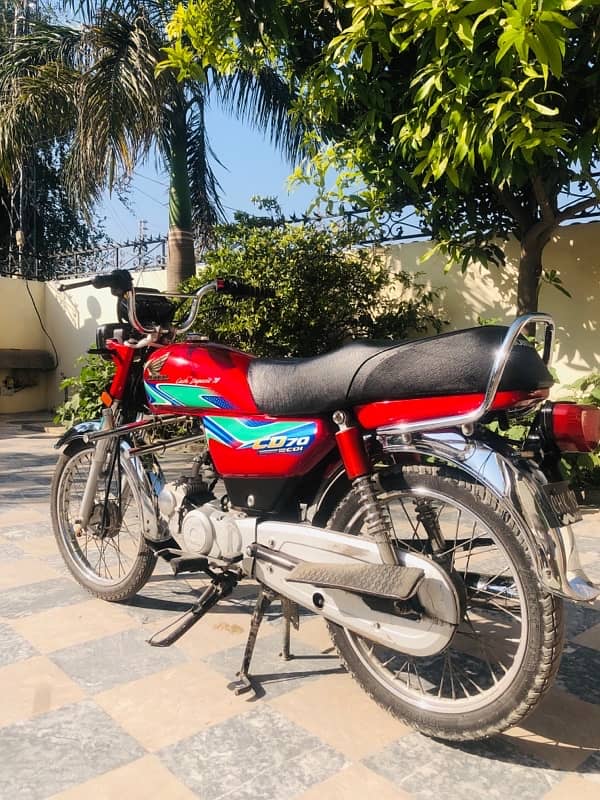 Honda CD70 2018, Chakwal Number 1