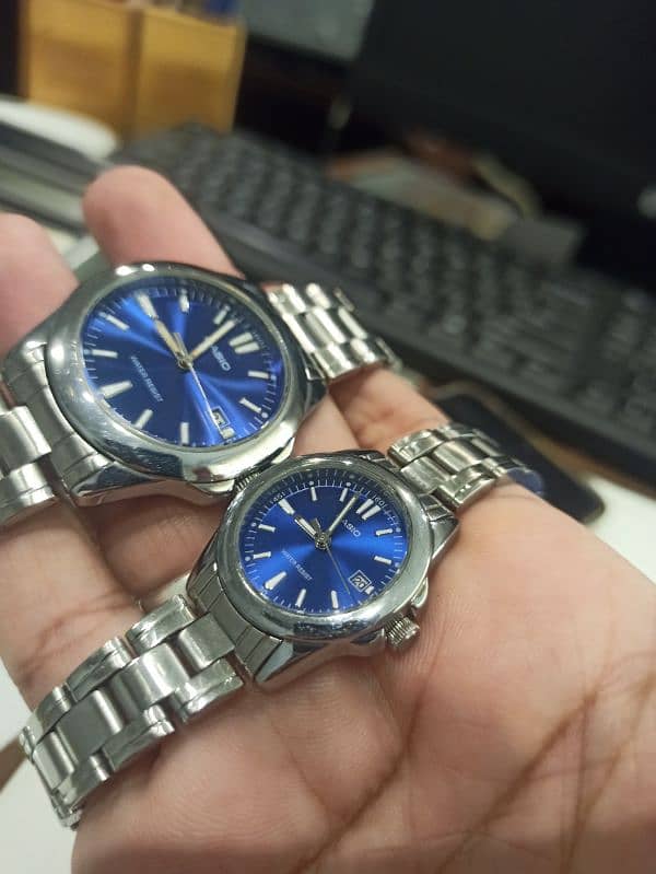 Casio couple watch original japan 10