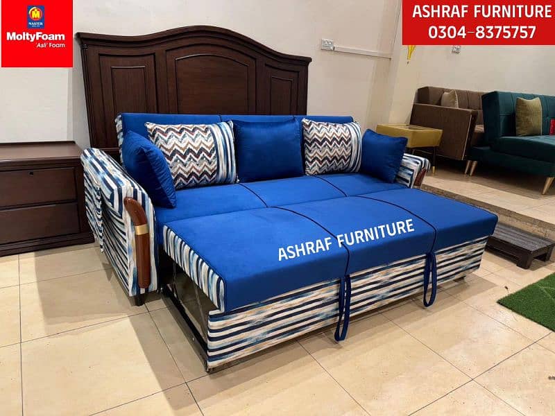 Sofa cum bed/Double cumbed/Sofa/LShape/Combed/Dewan/Double bed/Bed set 8