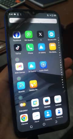 TECNO Spark 6 GO 8/10 condition 4 gb RAM & 64 gb  PTA approved