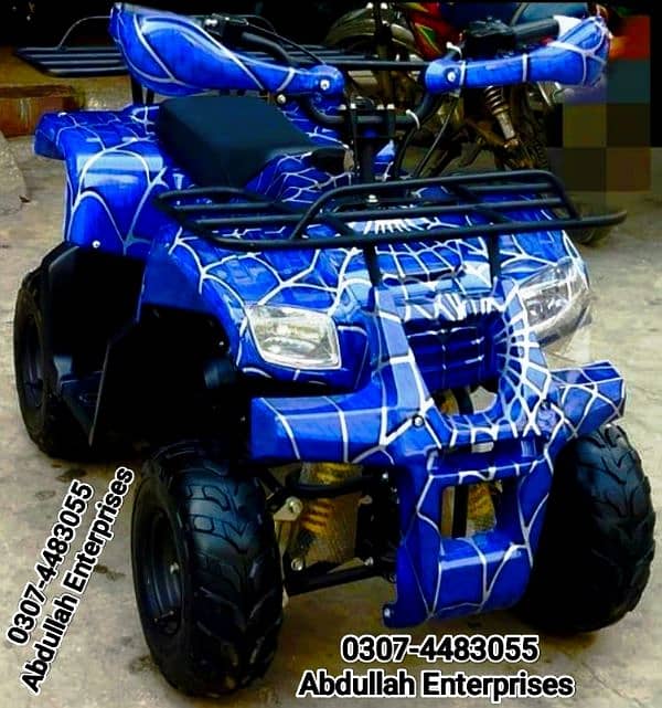 Hammer jeep model ATV Quad Bike 4 Wheeler for sale delivery all Pak 0