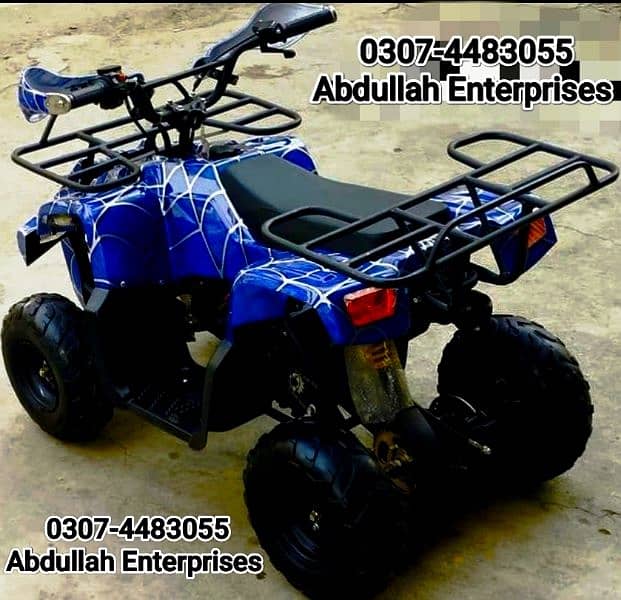 Hammer jeep model ATV Quad Bike 4 Wheeler for sale delivery all Pak 3