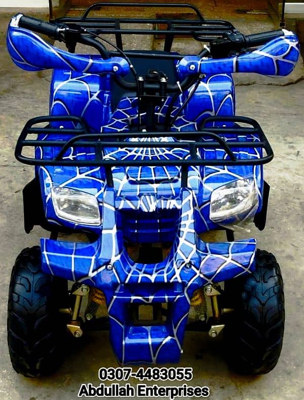 Hammer jeep model ATV Quad Bike 4 Wheeler for sale delivery all Pak 6