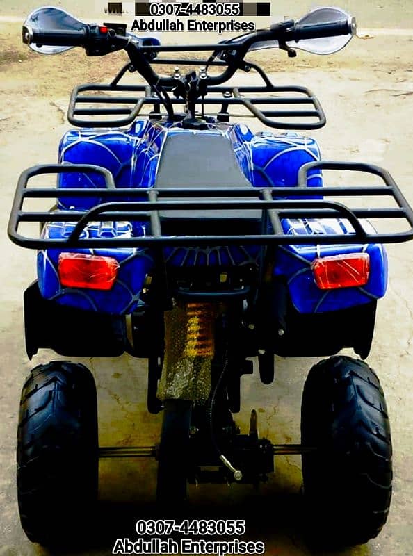 Hammer jeep model ATV Quad Bike 4 Wheeler for sale delivery all Pak 7