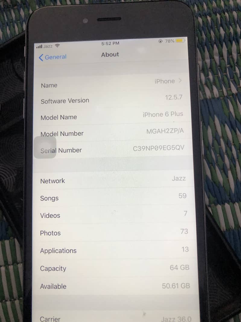 Iphone 6 Plus Pta Approved 64gb 3